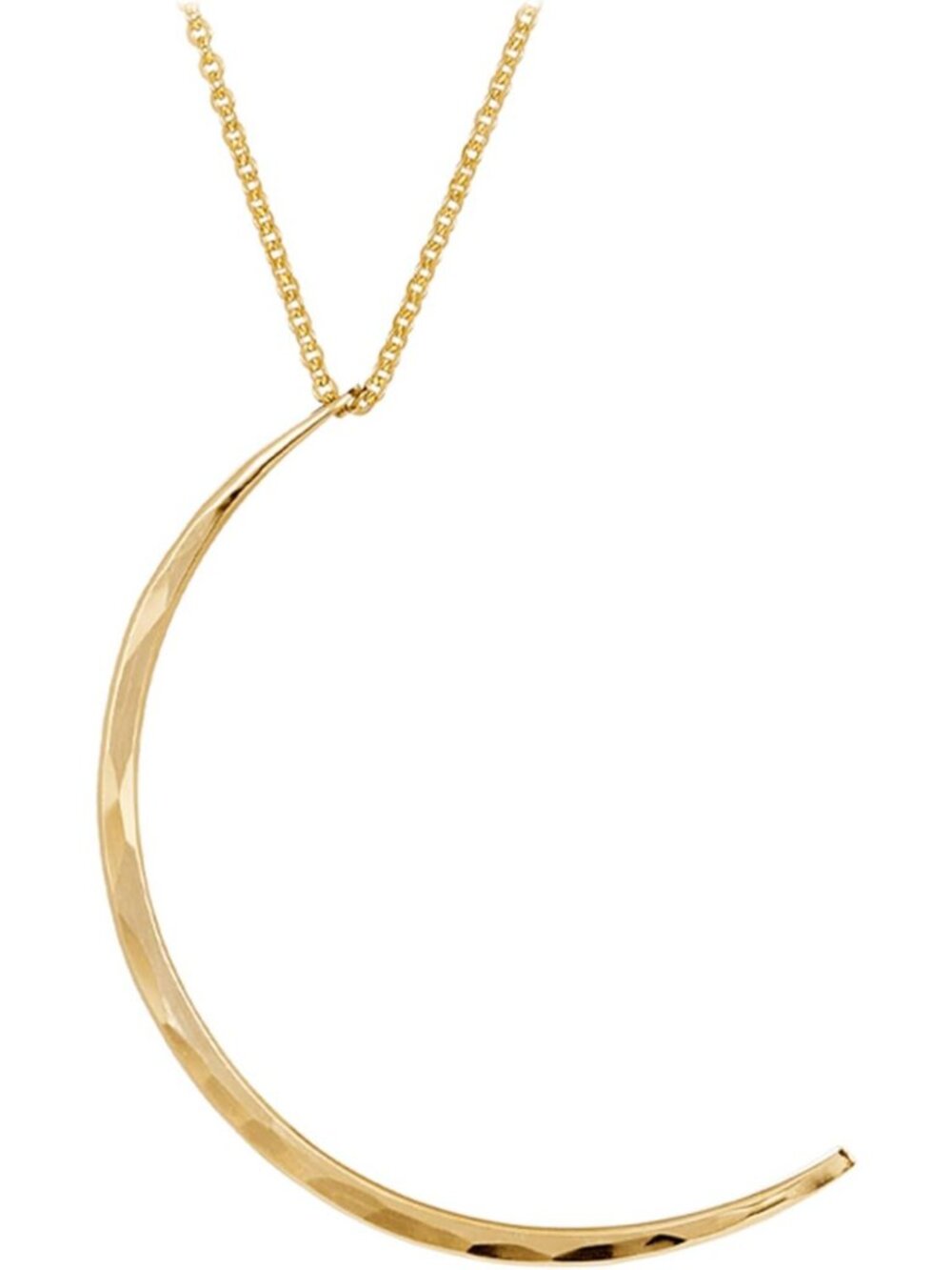 Luna Moon Necklace for Women | Dainty Gold Pendant Jewelry | Celestial Charm